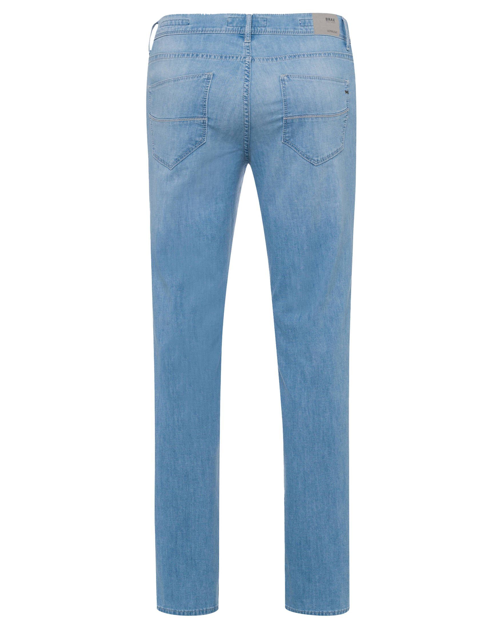 (80) Brax 5-Pocket-Jeans Fit Herren Jeans CADIZ Straight (1-tlg) bleached