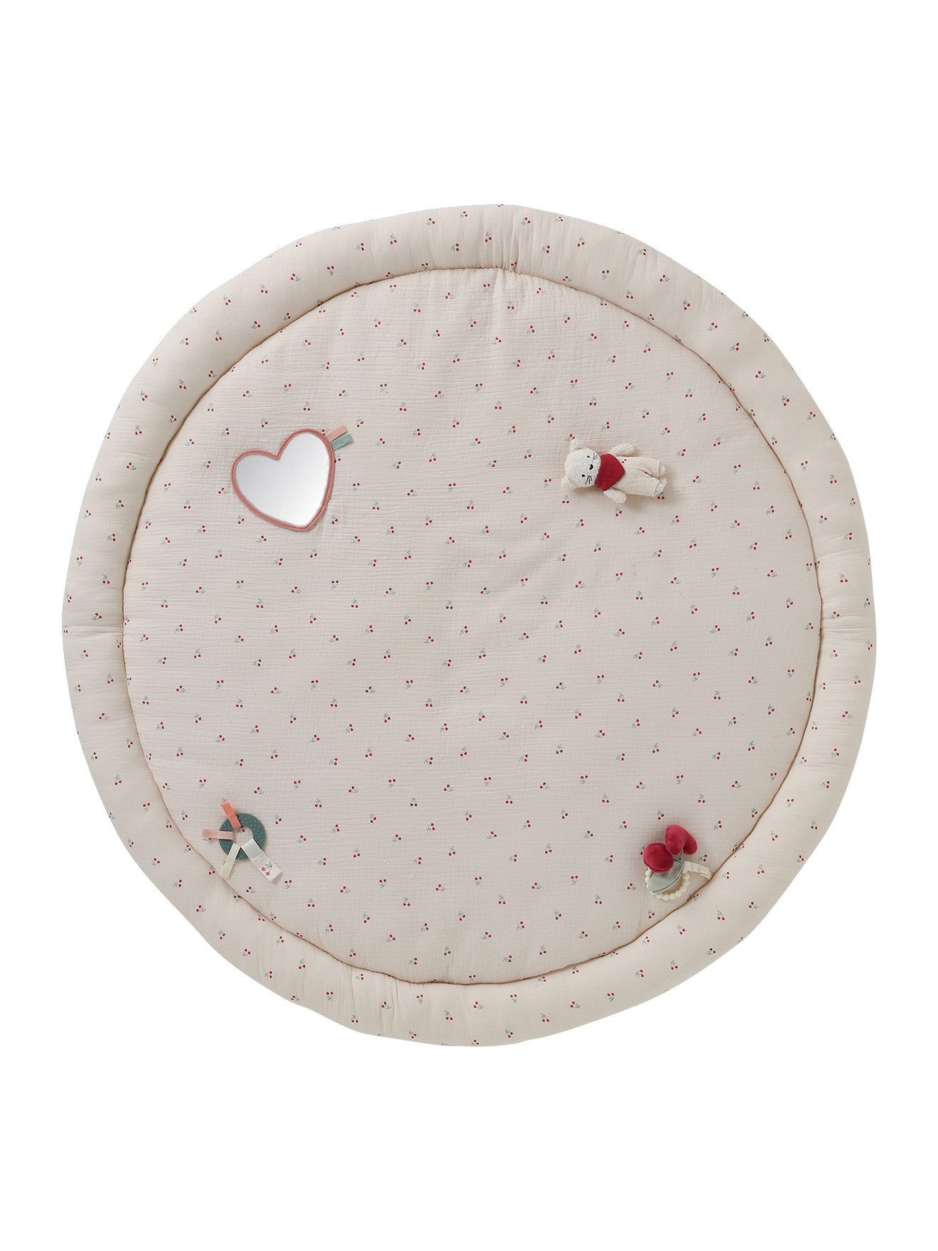 Krabbeldecke Baby Activity-Decke mit Spielbogen & Umrandung, vertbaudet
