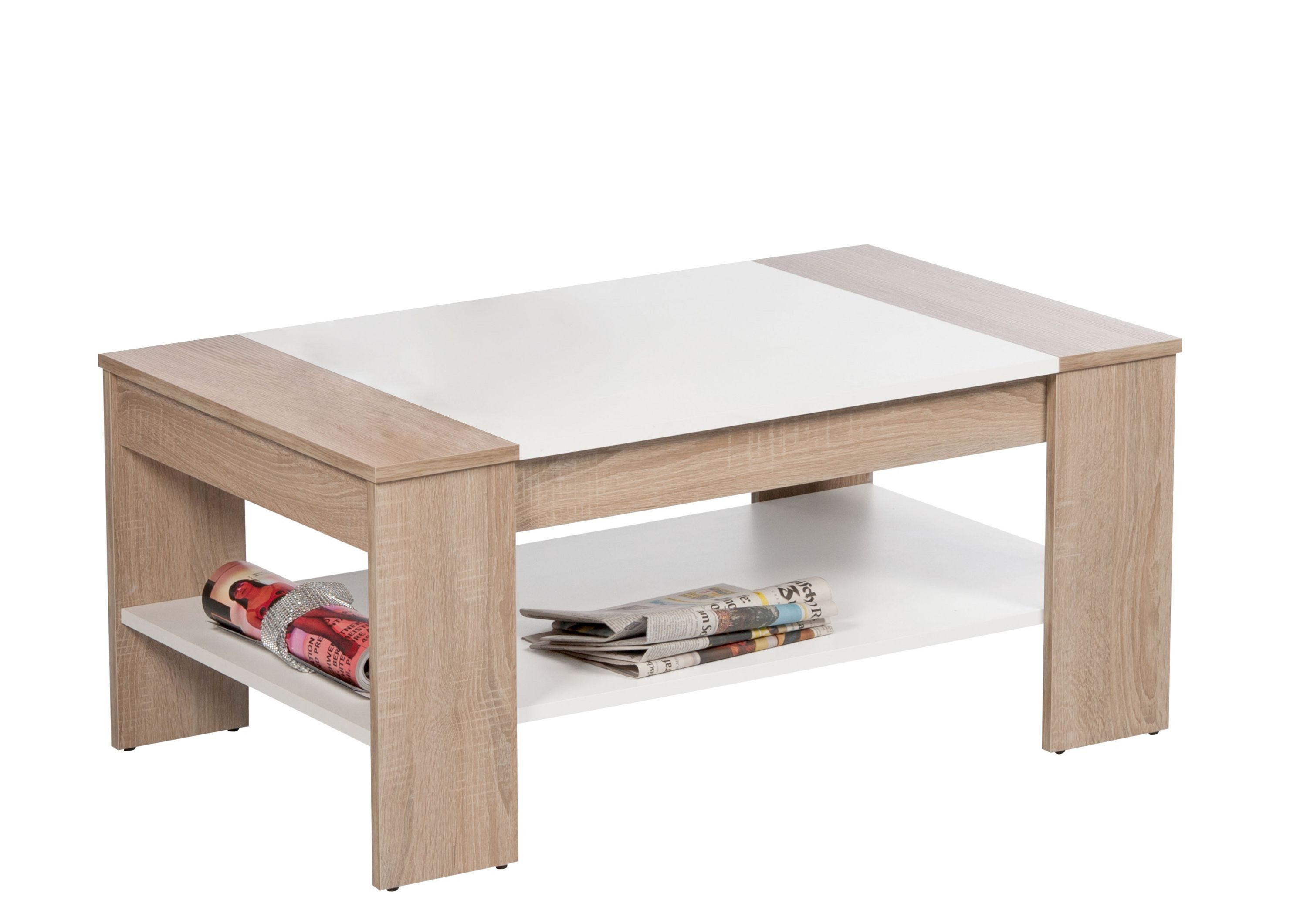 Aileenstore Couchtisch FIN, Sofatisch, Beisteltisch, Breite 100 cm