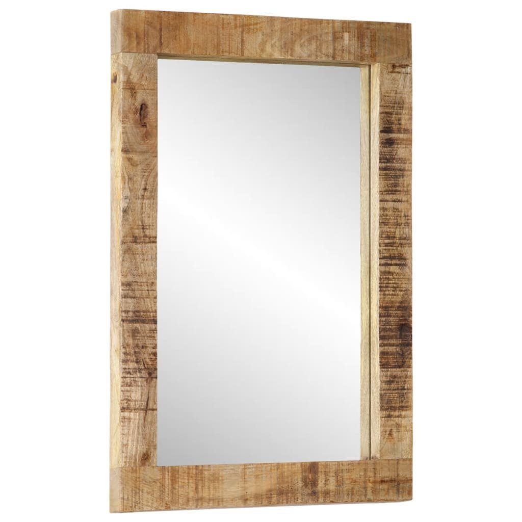 vidaXL Зеркало Зеркало 70x50 cm Massivholz und Glas (1-St)