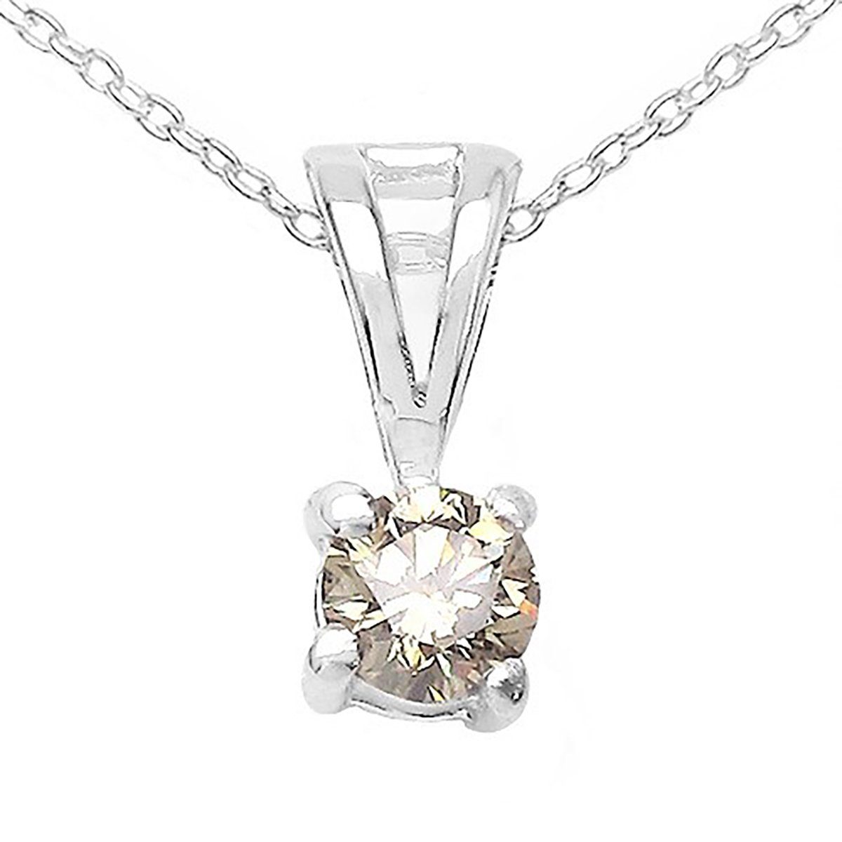 XEN Kette mit Anhänger beige|braun...