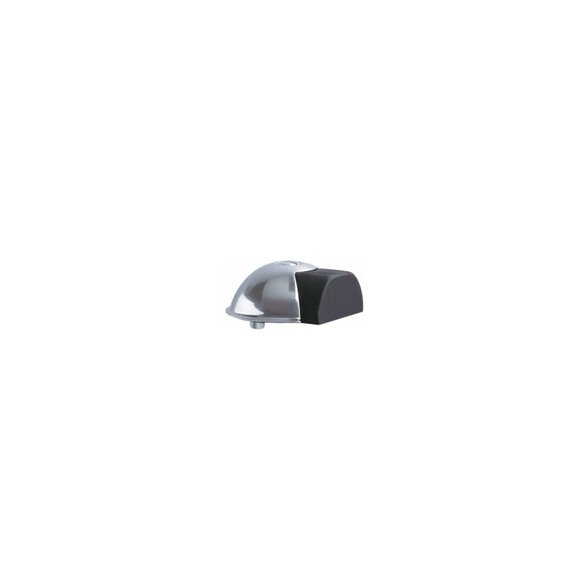DENI Türfeststeller DENI Bodentürstopper 3847,H 25mm mit Verdrehsicherung Edelstahl matt g
