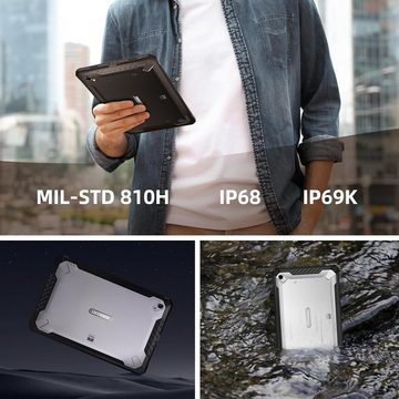 DOOGEE R10 Outdoor Tablet 2K FHD+ Tablet mit Helio Tablet (10.36", 128 GB, Andriod 13, Andriod 13, 4G LTE, Robustes Tablet:G99 Octa Core 15GB+128GB(2TB TF)10080mAh IP68 Dual SIM)