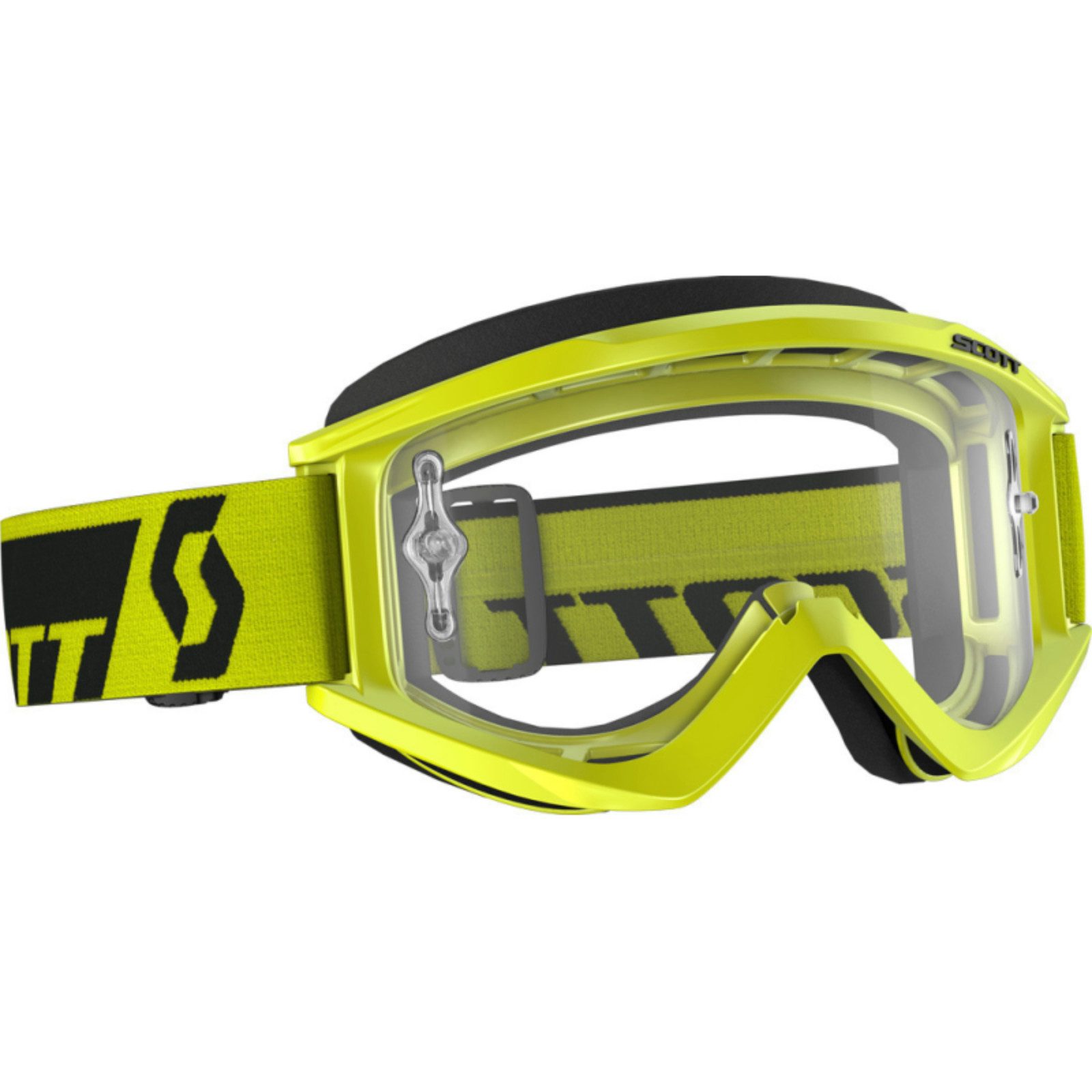 Scott Motorradhelm-Visier Scott Goggle Recoil grün, motorradhelm visier