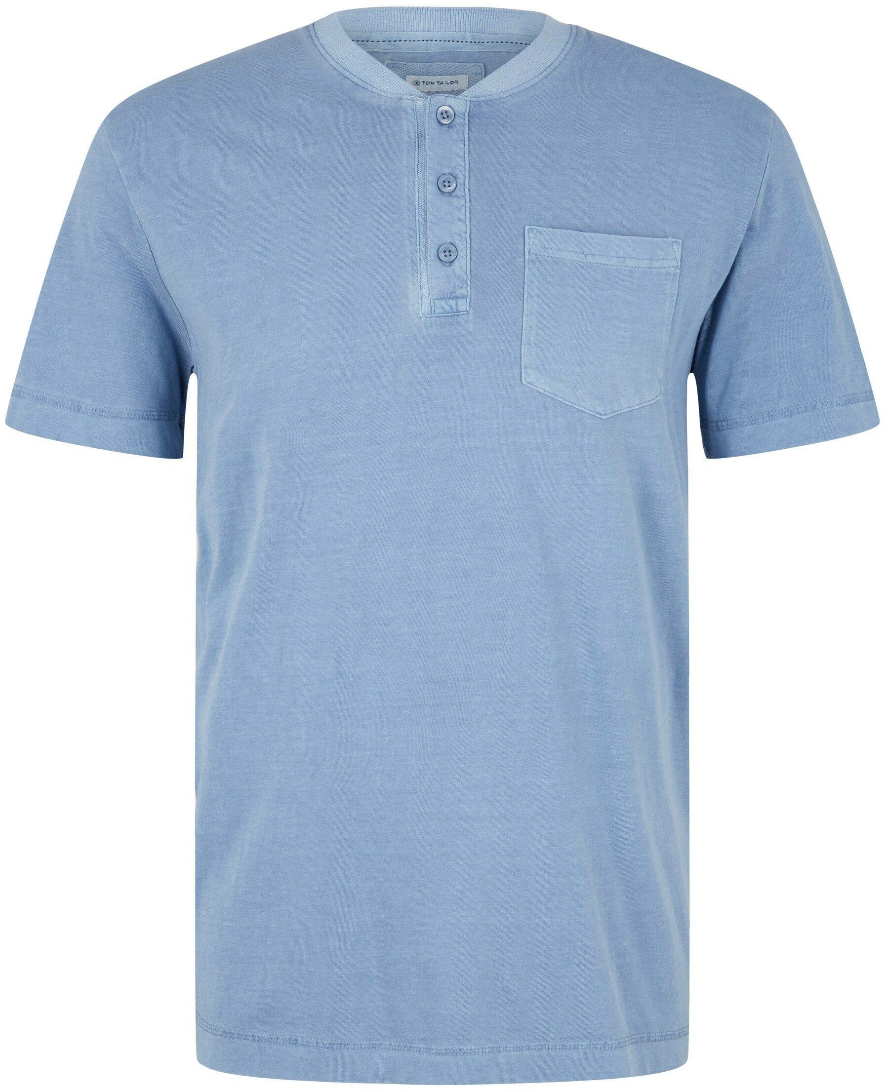 mid TOM T-Shirt blue greyish TAILOR