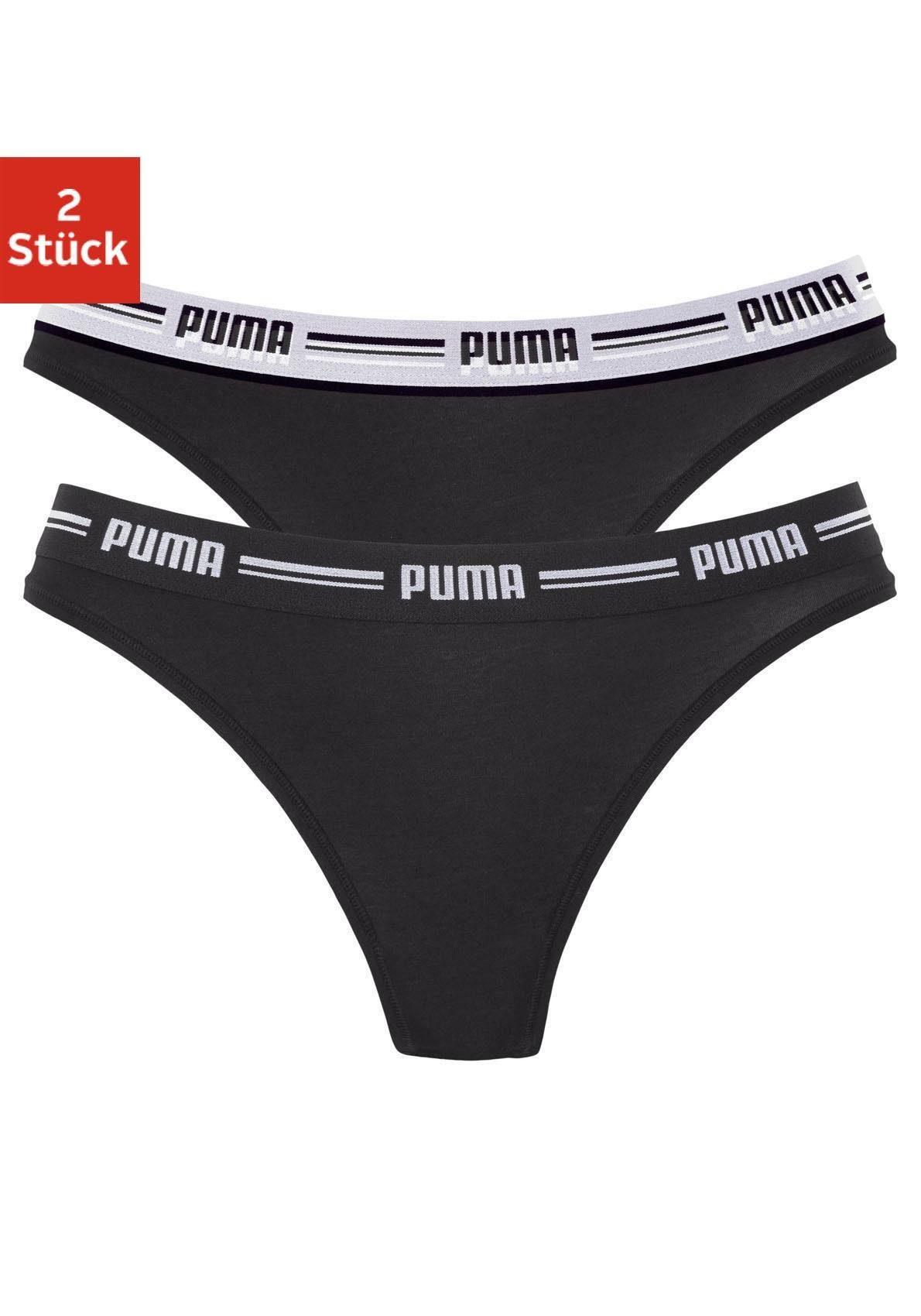 PUMA String Iconic (Packung, 2-St) mit weichem Logobündchen