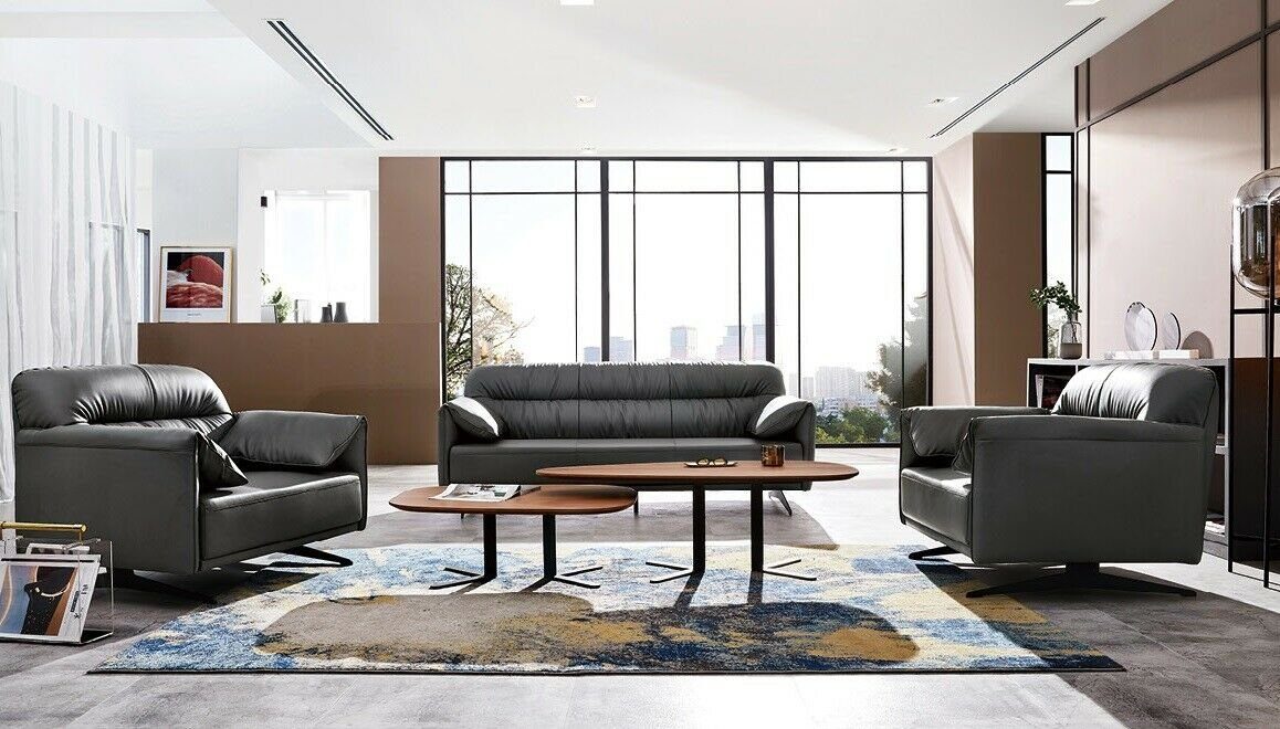 JVmoebel Sofa, Moderne Designer Sofagarnitur Couch Polster Set Luxus Leder  Sofas Couchen 3+1+1 online kaufen | OTTO