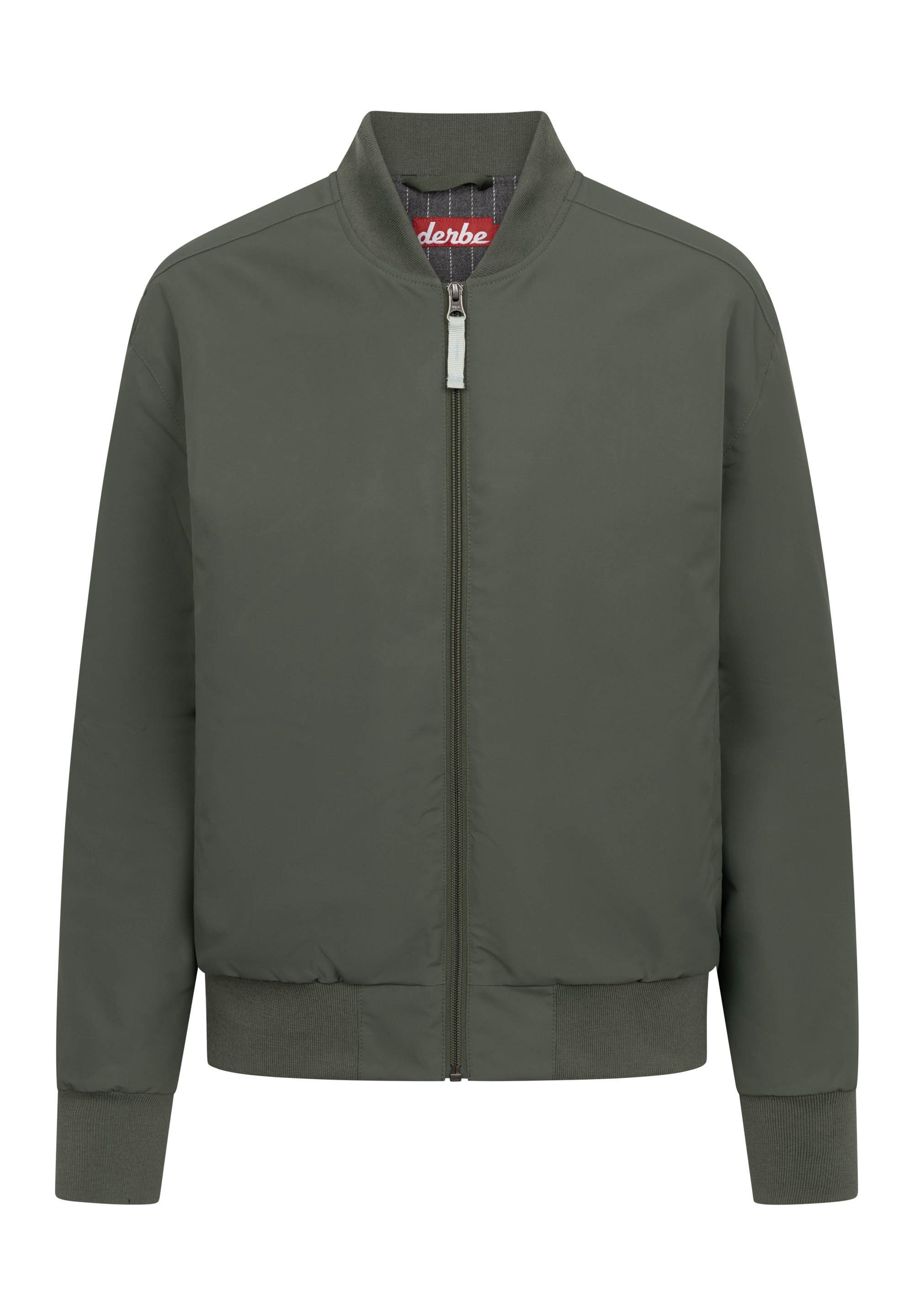Derbe Anorak Blousholm pinstripe Warmer Blouson mit Bündchen