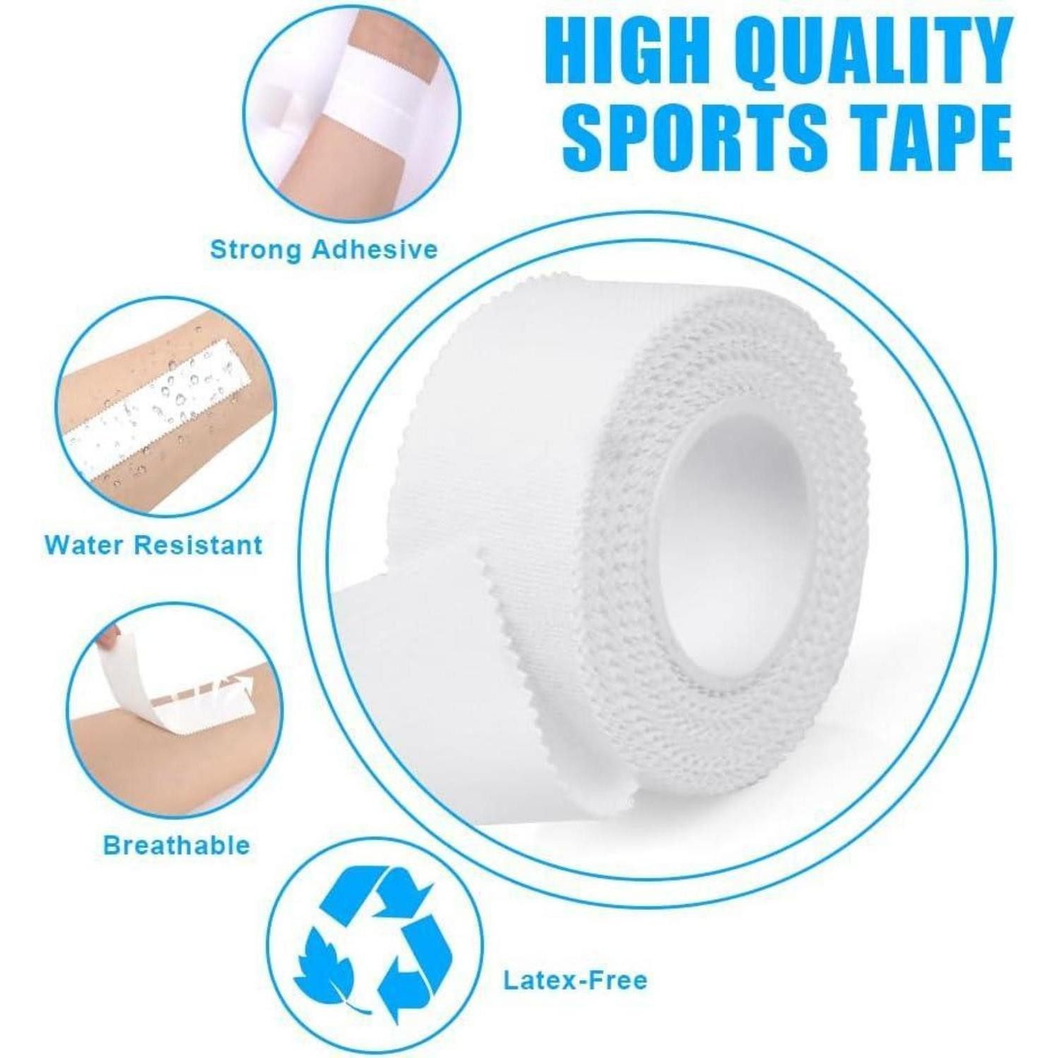 LuxusKollektion Kinesiologie-Tape 6 Rollen Kinesiologie Tape wasserfest 5m Hautfreundlich Therapy-Tape