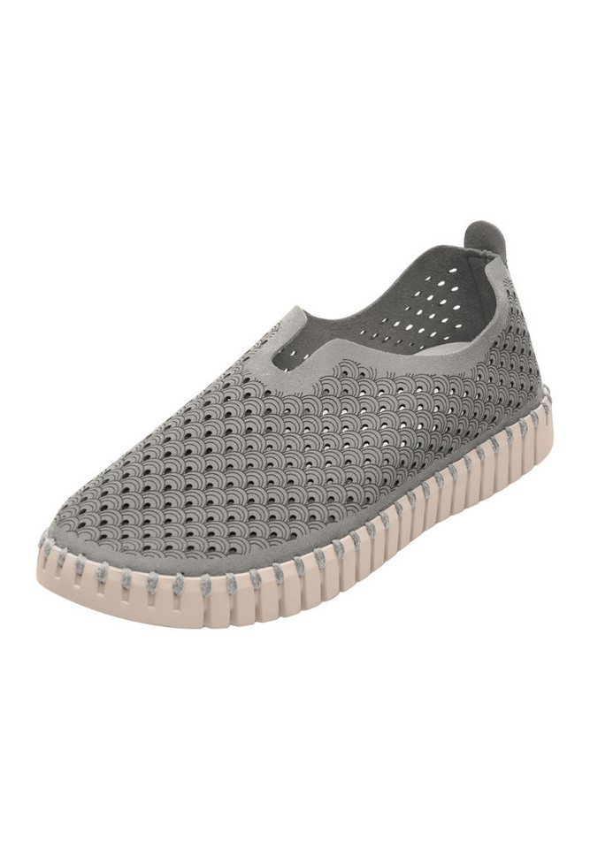 Ilse Jacobsen TULIP3275 Sneaker Plateausohle, atmungsaktive Mikrofaser, hoher Tragekomfort