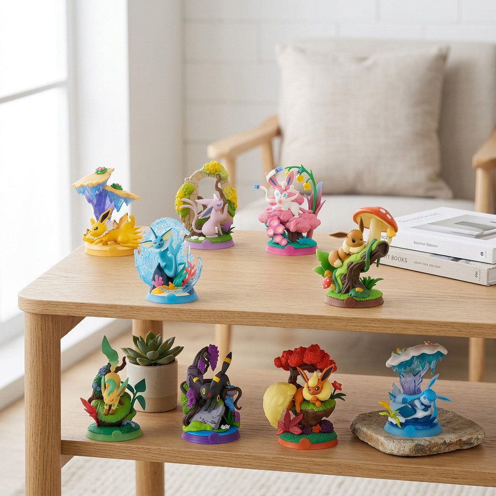 The Pokémon Company Sammelfigur Pokémon Eeveelution Blind Box Funism Sammelfigur Auswahl