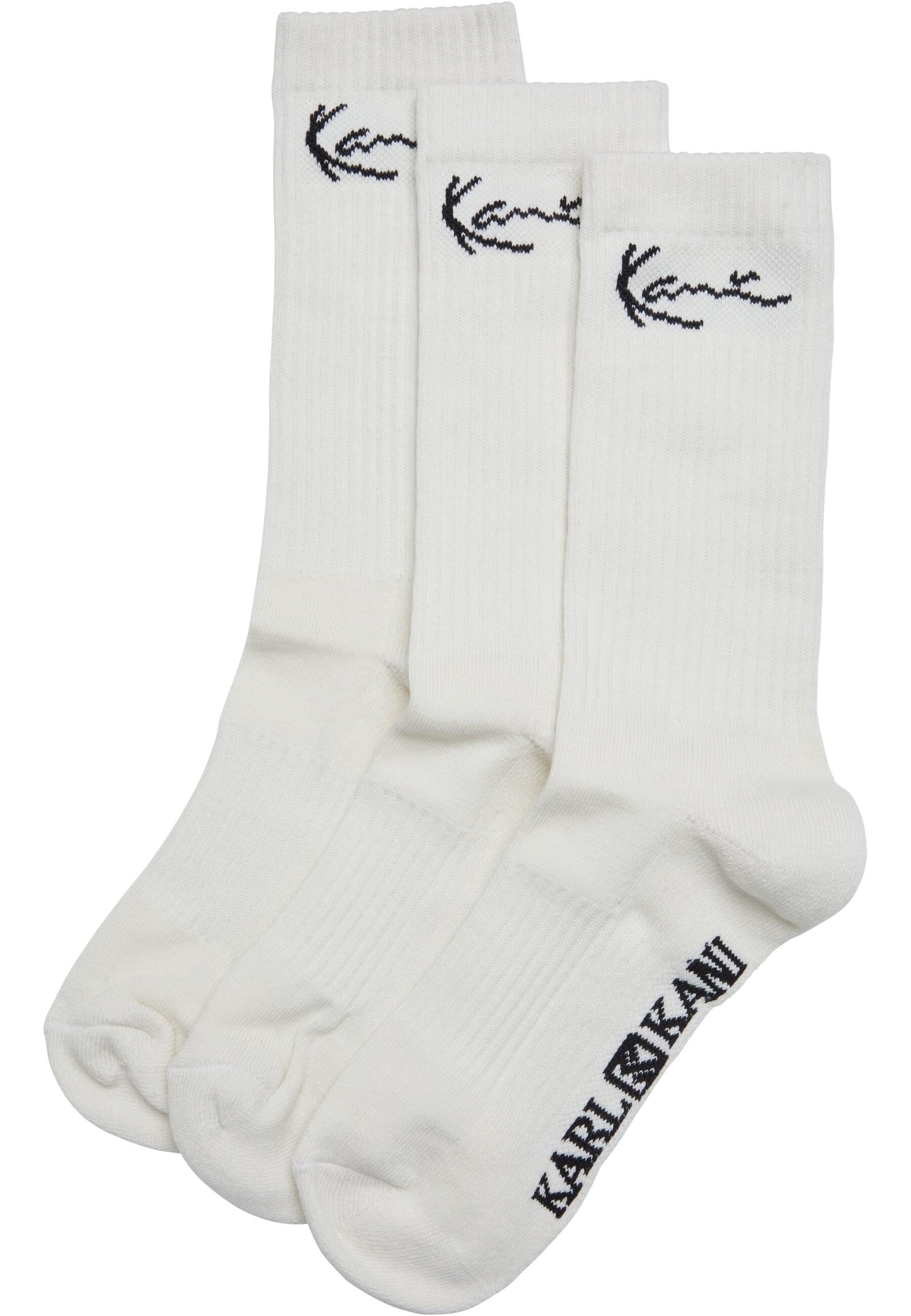 Karl Kani Basicsocken Karl Kani Unisex Karl Kani Signature Socks 3 Pack (1-Paar)