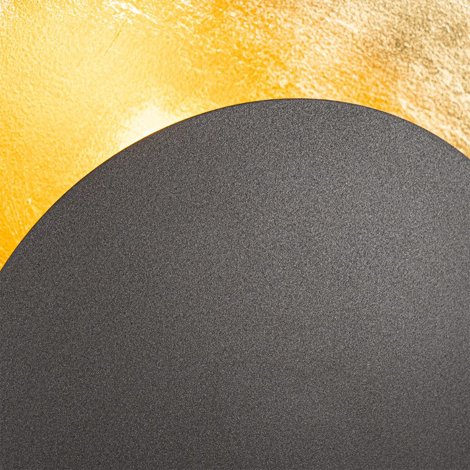 Qazqa Wandleuchte Emilienne, ohne Leuchtmittel, E27, Schwarz, Art Deco, Sta günstig online kaufen