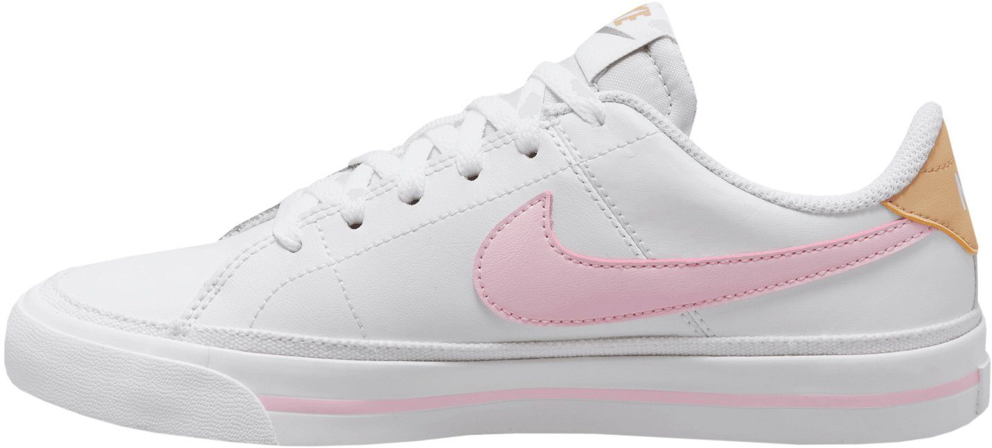 Sneaker Sportswear LEGACY Nike COURT (GS) weiß-pink