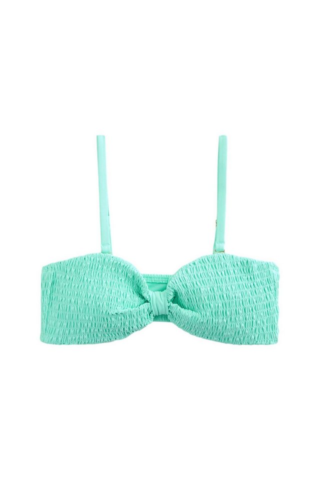 Next Bandeau-Bikini-Top Gesmoktes Bandeau-Bikinioberteil (1-St)