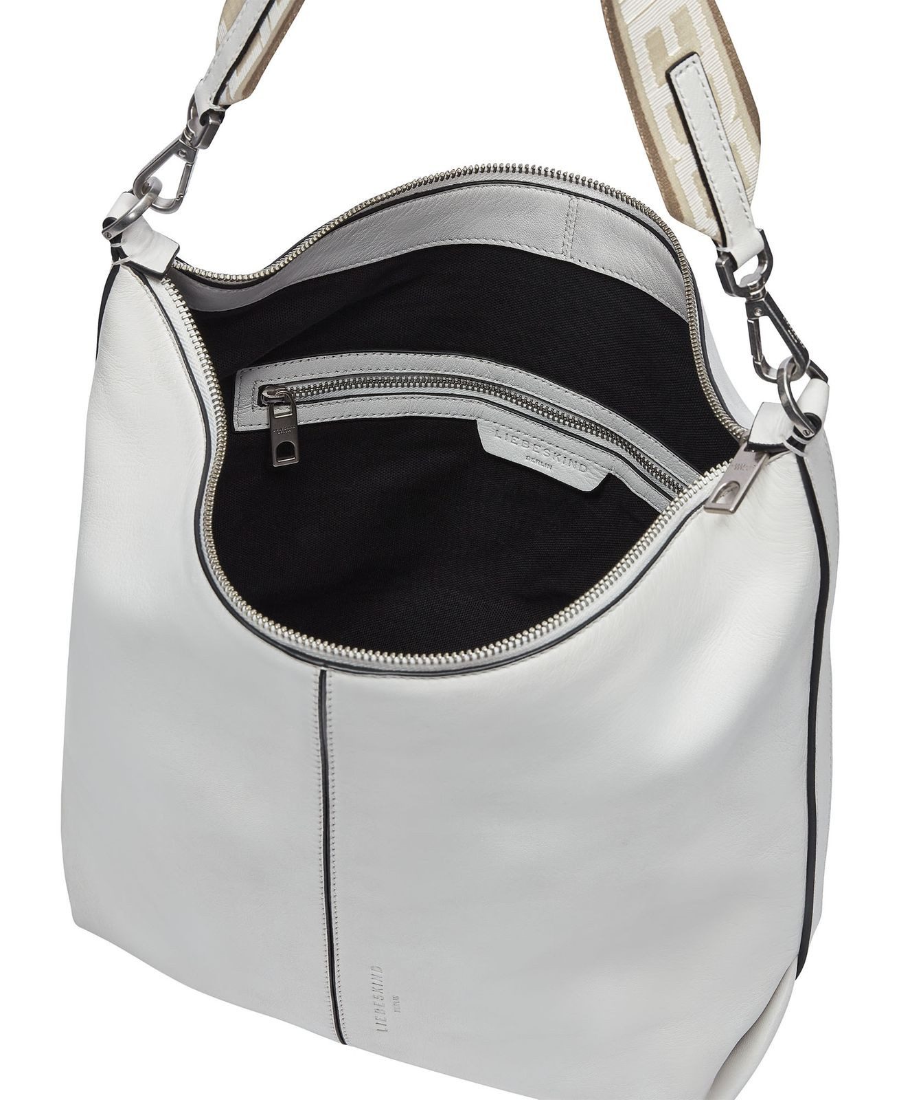Liebeskind Berlin Schultertasche Paris, aus echtem Schafsleder