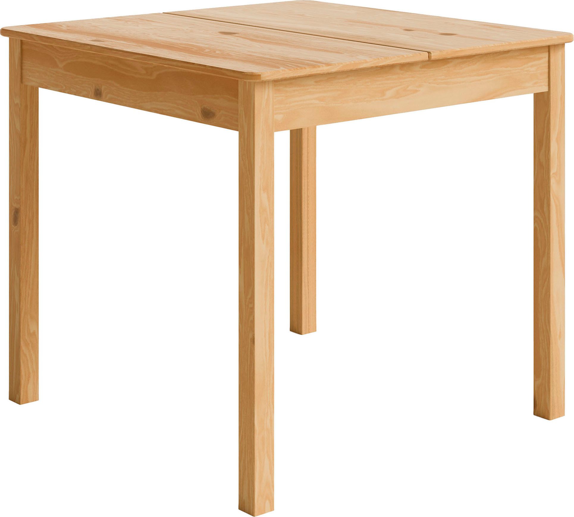 Home affaire Esstisch Malmö, Holztisch aus Kiefer Massivholz naturfarbig, e günstig online kaufen