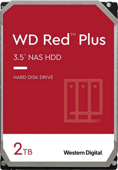 Western Digital »WD Red Plus« HDD-NAS-Festplatte (2 TB) 3,5"