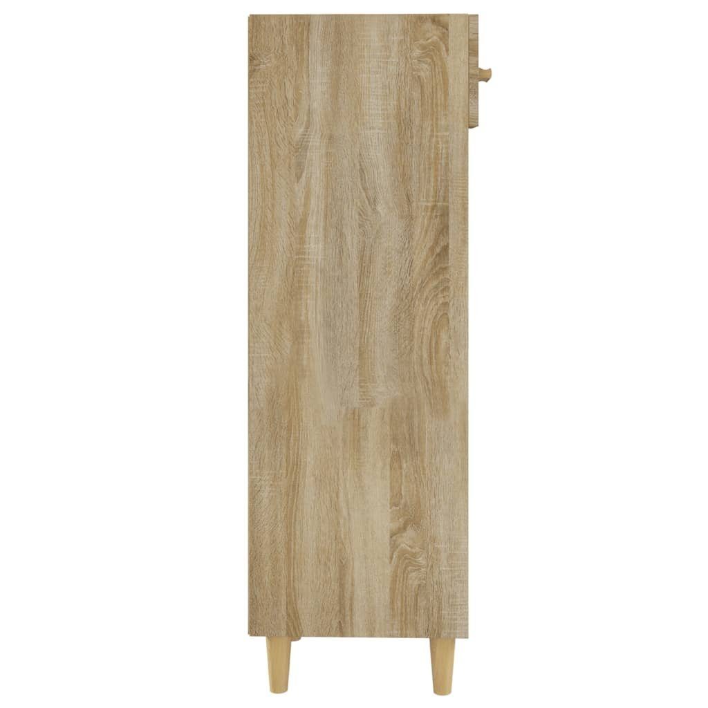 furnicato Holzwerkstoff Sonoma-Eiche 30x35x105 Schuhschrank cm