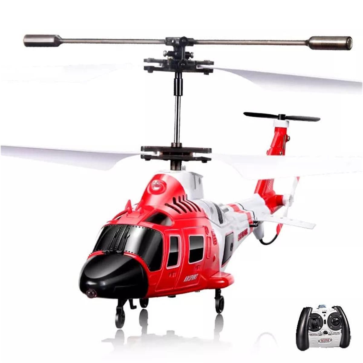 efaso RC-Helikopter SYMA S111G RC Hubschrauber 3,5-Kanal - Indoor ferngesteuerter Heli