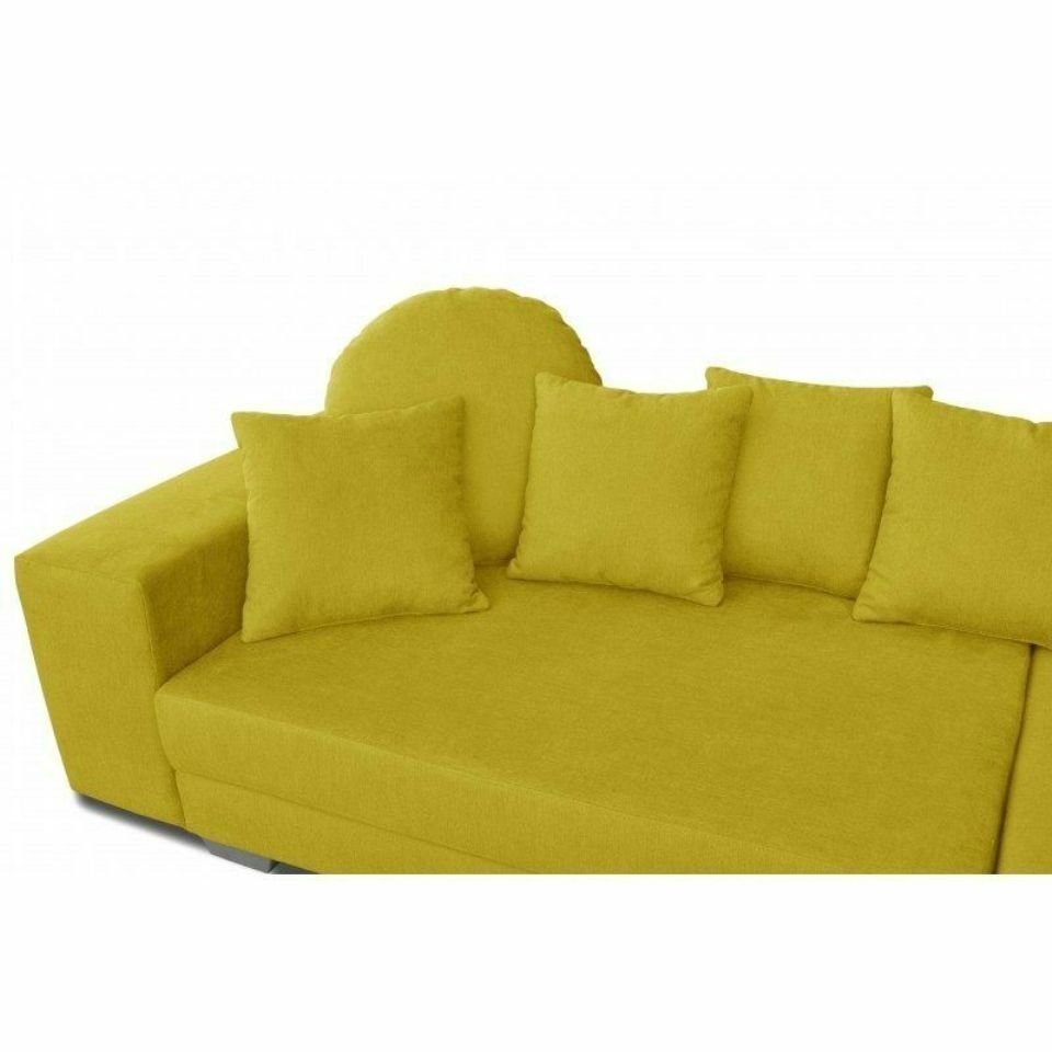 Design Made Polster Eck Couch JVmoebel Europe Sofa Sofa Sitz in Ecksofa Sofa, Stoff Grüne