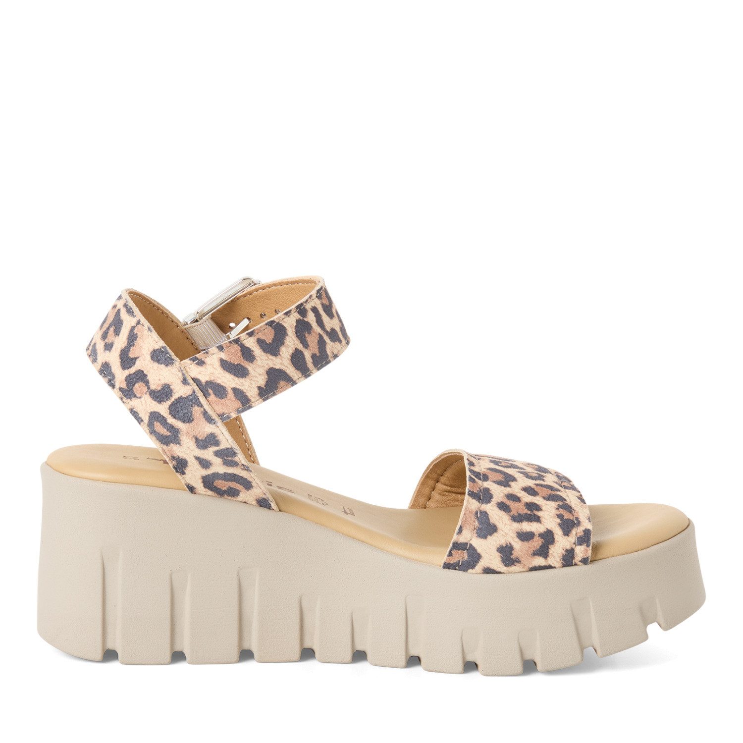 Tamaris Keilsandalette Sommerschuh, Riemchensandale mit modischer Plateausohle