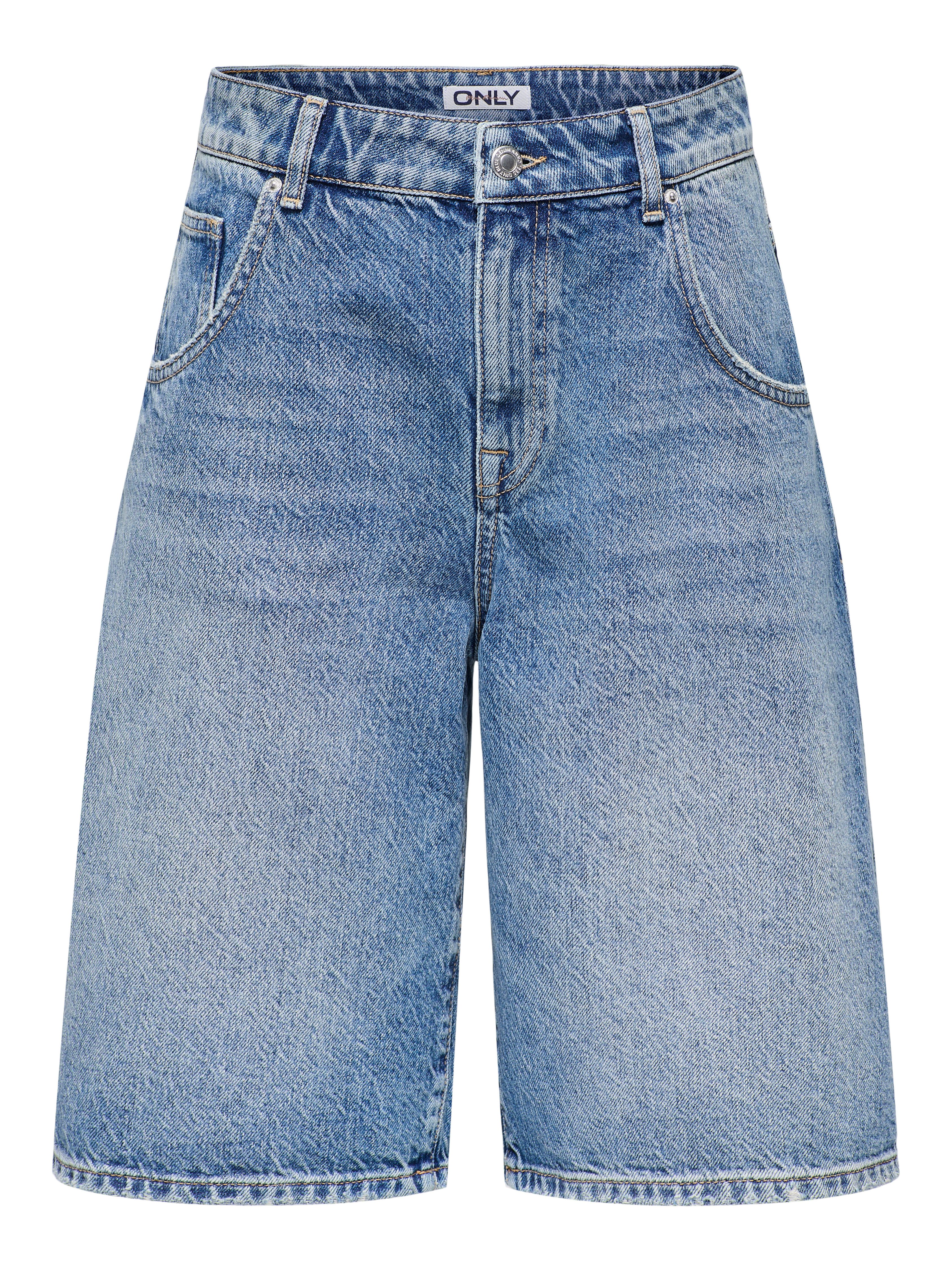 Jeansbermudas ONLMATE REG BAGGY LONG SHORTS DNM NOOS
