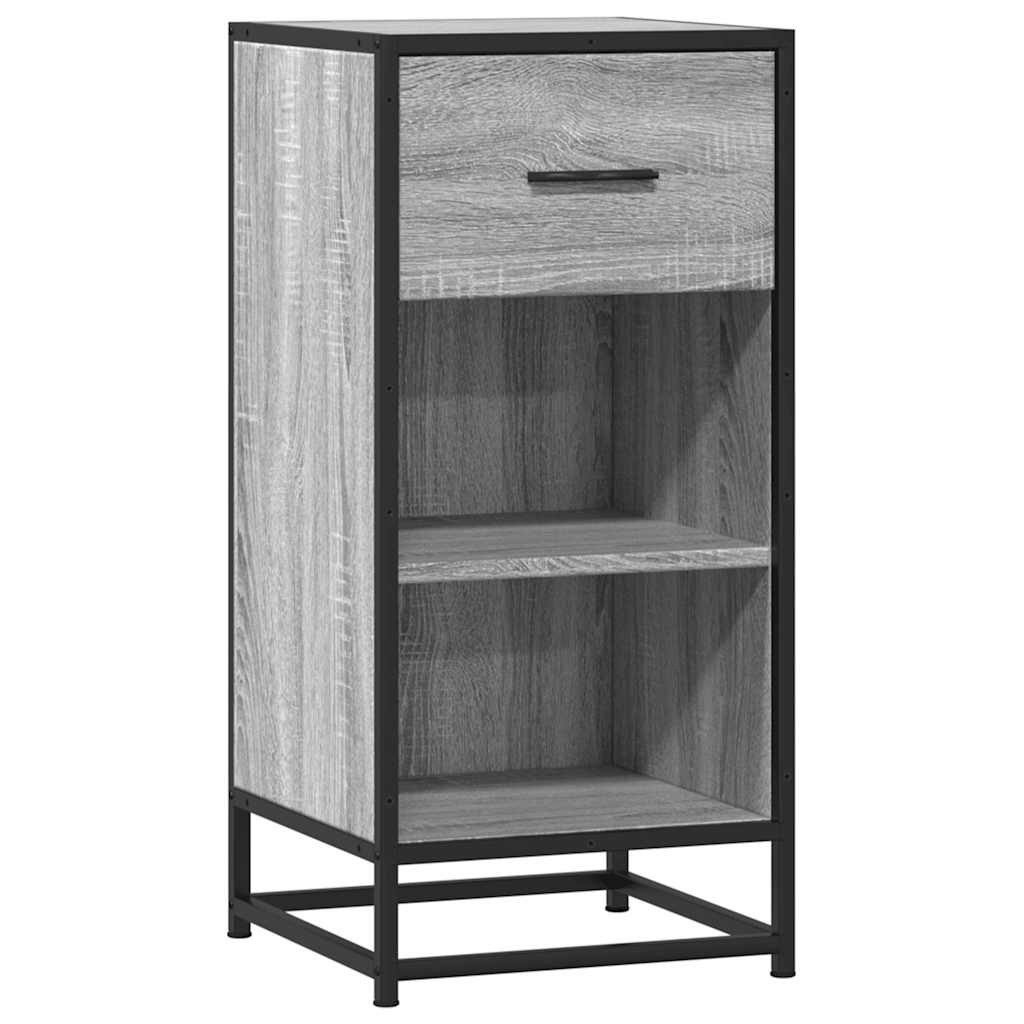 vidaXL Sideboard Sideboard Grau Sonoma 35,5x35x76 günstig online kaufen