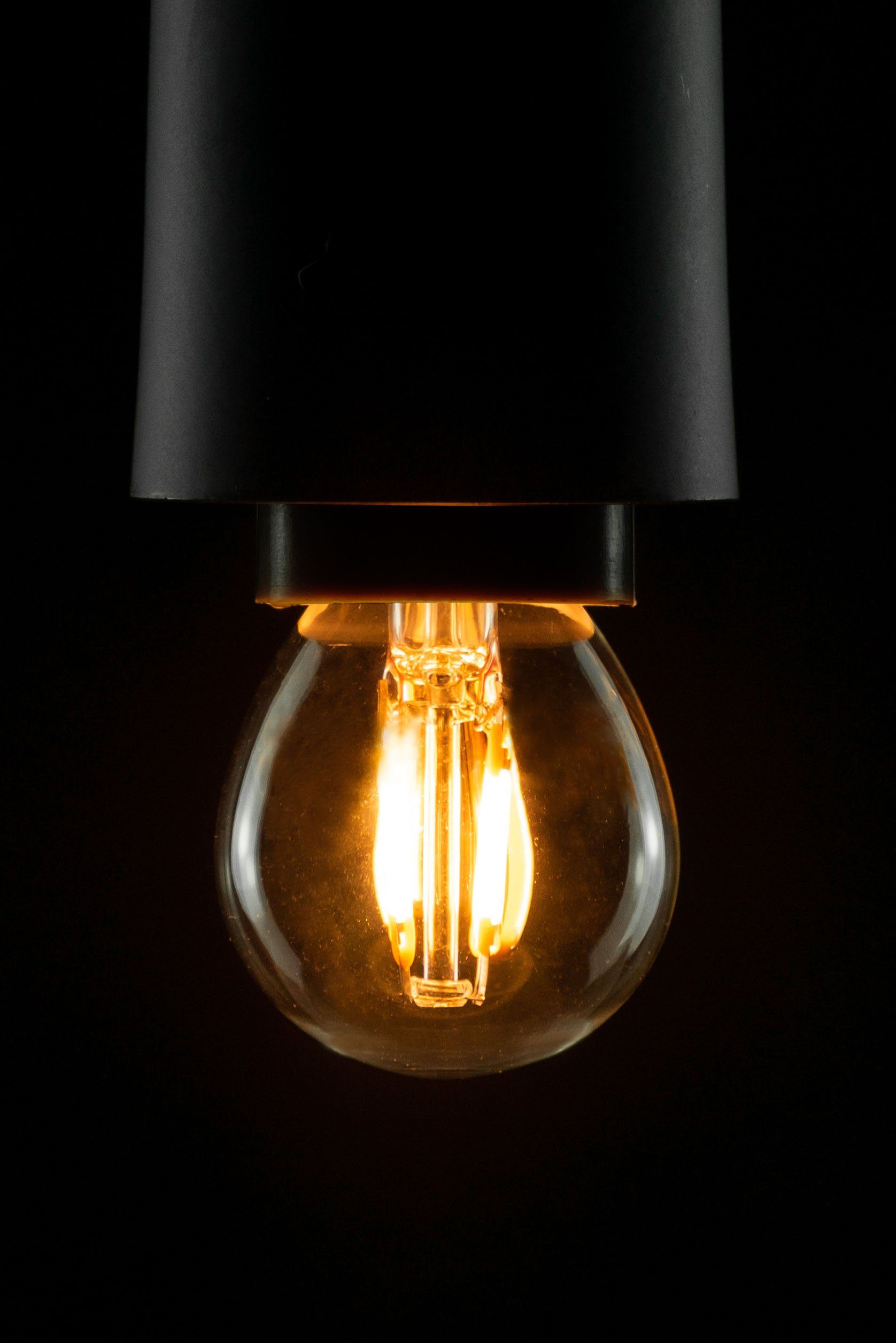 SEGULA LED-Leuchtmittel Vintage Line, E14, 1 St., Warmweiß, dimmbar, Mini-Glühlampe klar, E14
