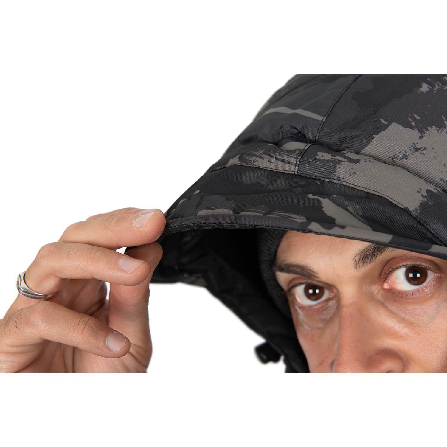 Fox Rage Winterjacke Fox Rage Winteranzug Schwarz 5000mm Wassersäule Wasser günstig online kaufen