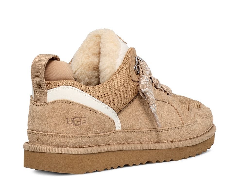 UGG LOWMEL Sneaker Kinderschuh, Halbschuh, Schnürschuh mit weichem Fußbett