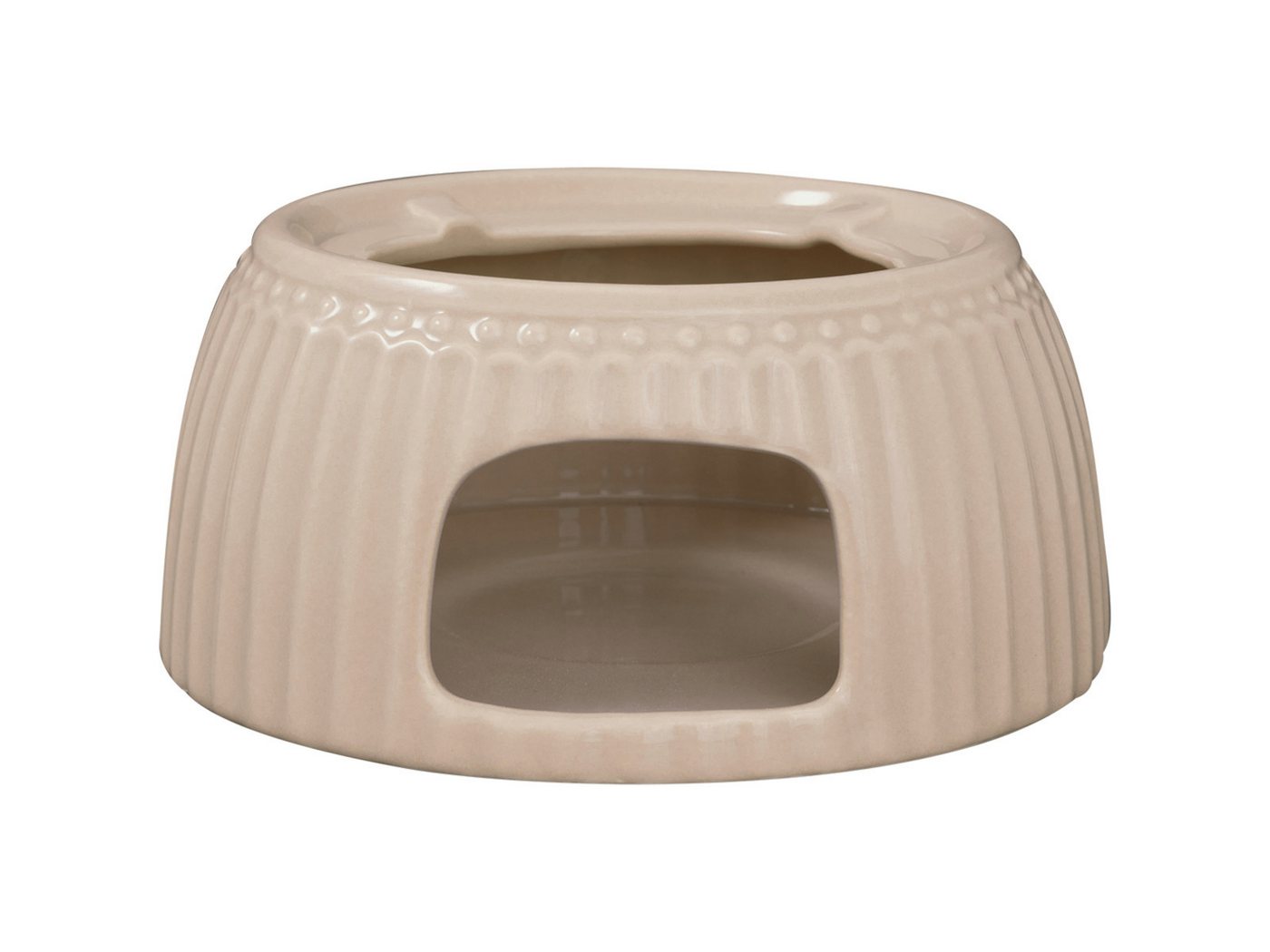 Greengate Stövchen Alice Stövchen creamy fudge 14,5x7cm