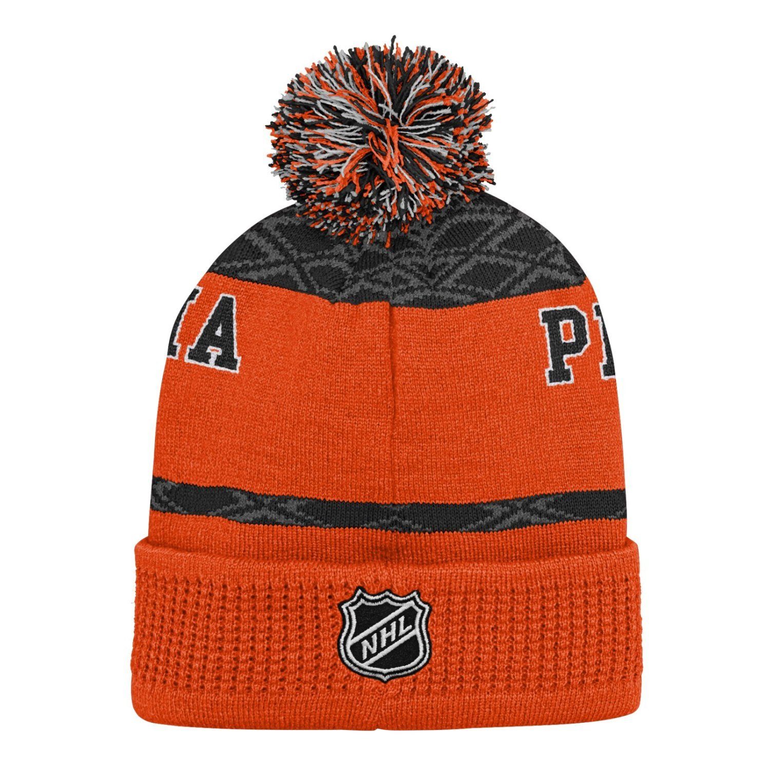 Outerstuff Baseball Cap NHL PATTERN Philadelphia Flyers PUCK