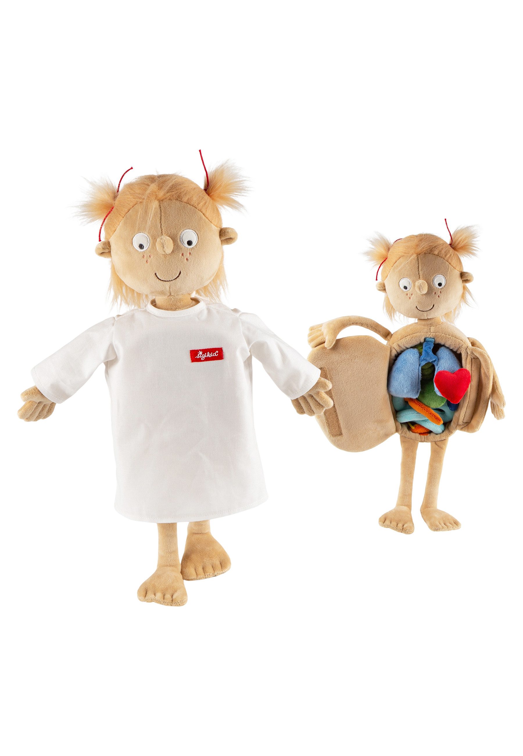 Sigikid Stoffpuppe Lernpuppe Rosi Die kleine Patientin (8-tlg)