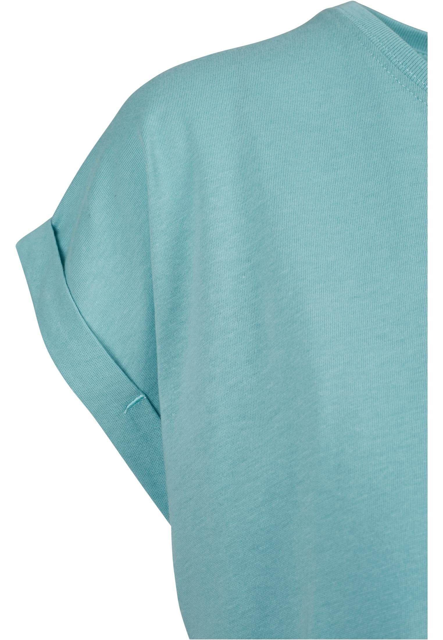 URBAN CLASSICS T-Shirt TB771 bluemint Extended Shoulder