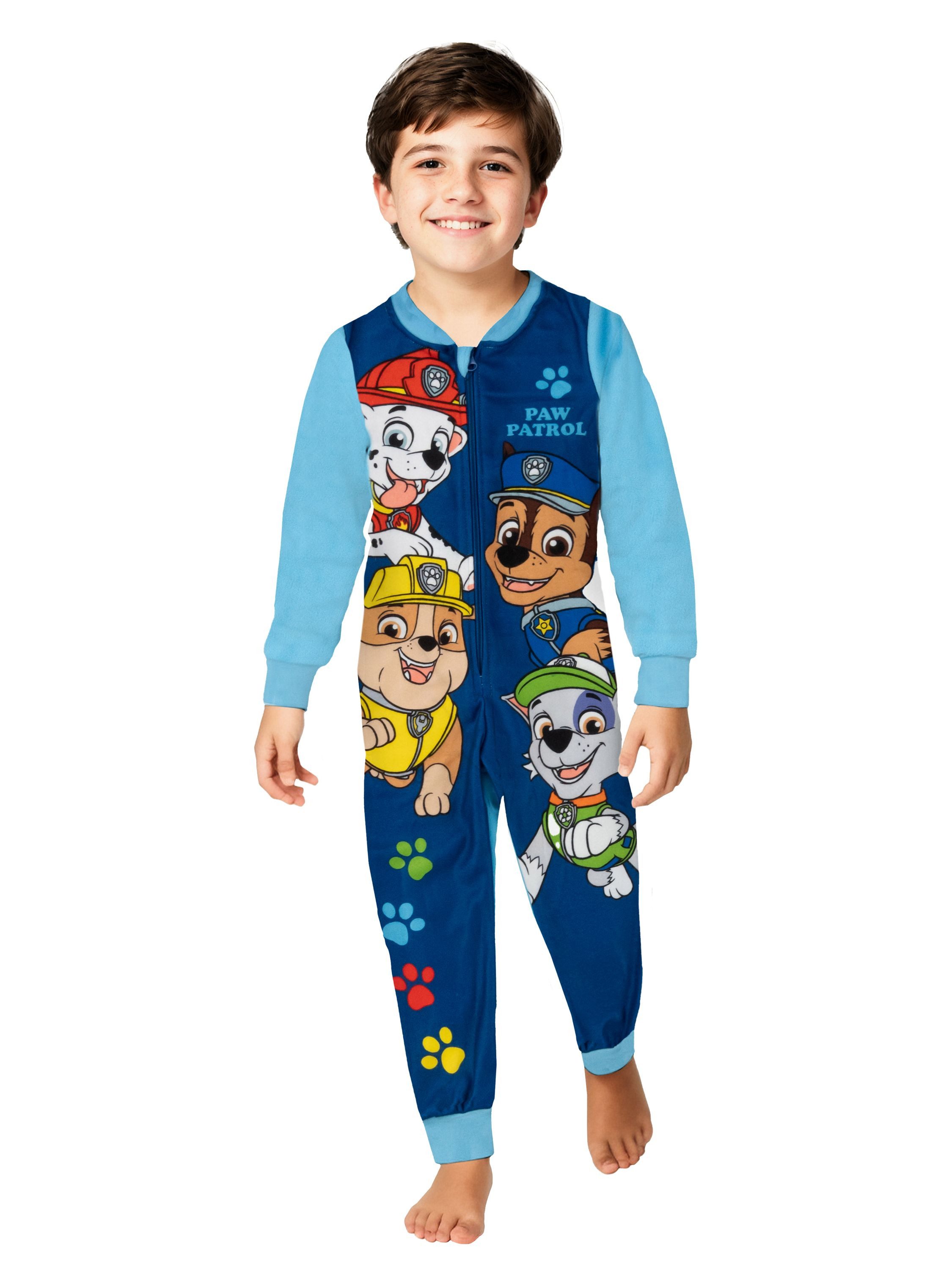 United Labels® Jumpsuit Paw Patrol Jumpsuit Overall Pyjama Schlafanzug langarm