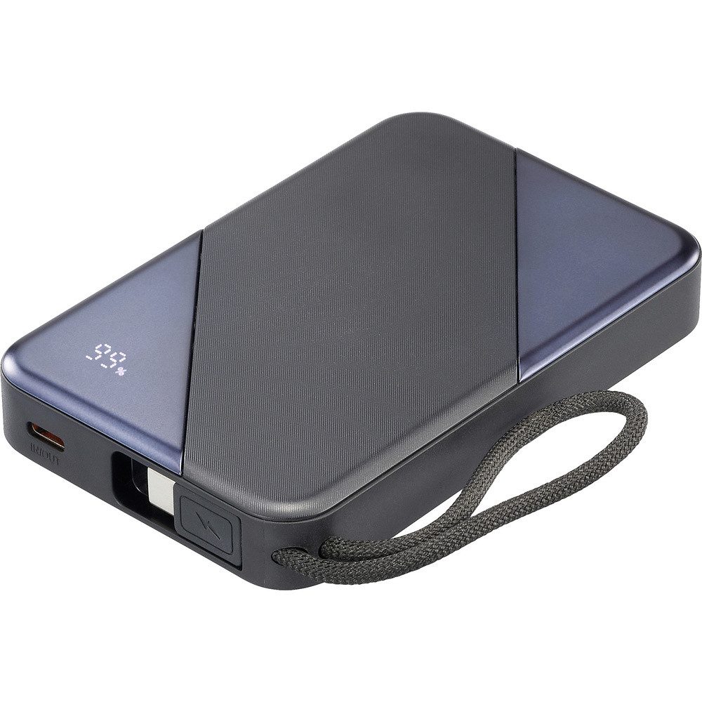 VOLTCRAFT VOLTCRAFT VC-PBP2535CB Powerbank 10000 mAh USB PD 3.0 Li-Ion Schwarz Powerbank 10000 mAh