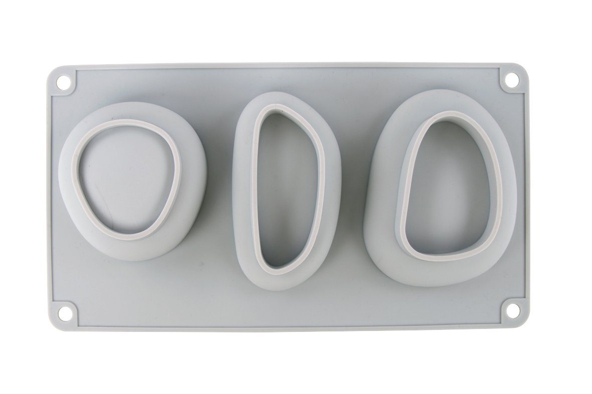 Rayher Modellierwerkzeug Steine, 3 oder 6 Motive