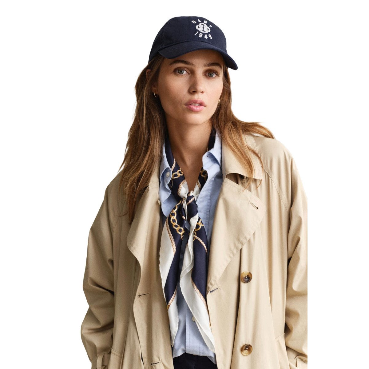 Gant Halstuch 4920274, Elegantes Halstuch Damen mit luxuriösem Ketten-Design