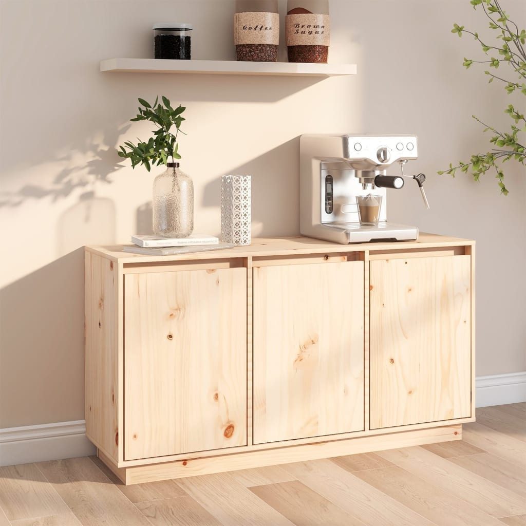 vidaXL Sideboard, Kommode 111x34x60 cm Massivholz günstig online kaufen