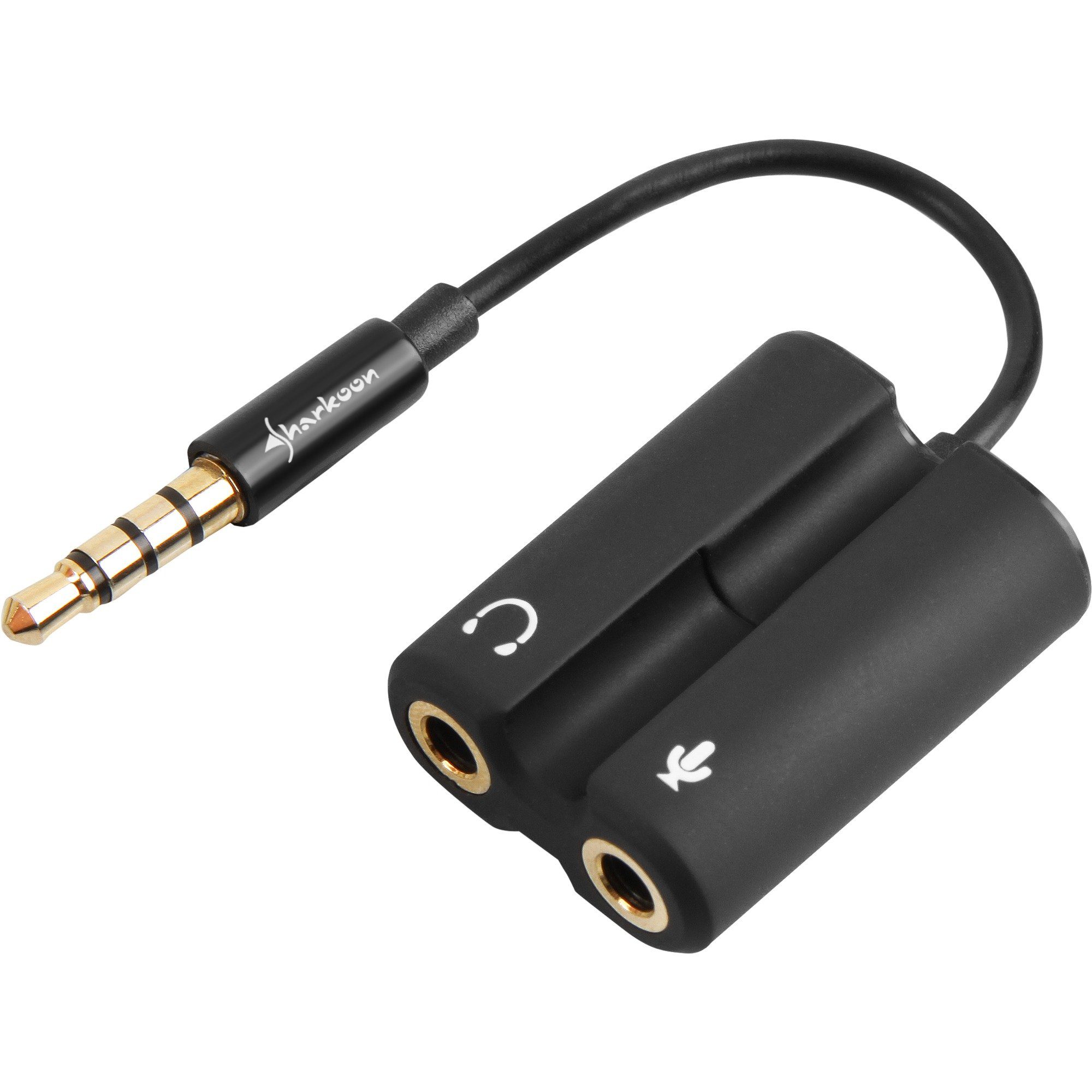 Sharkoon PMP 35, Kabel Audio-Adapter