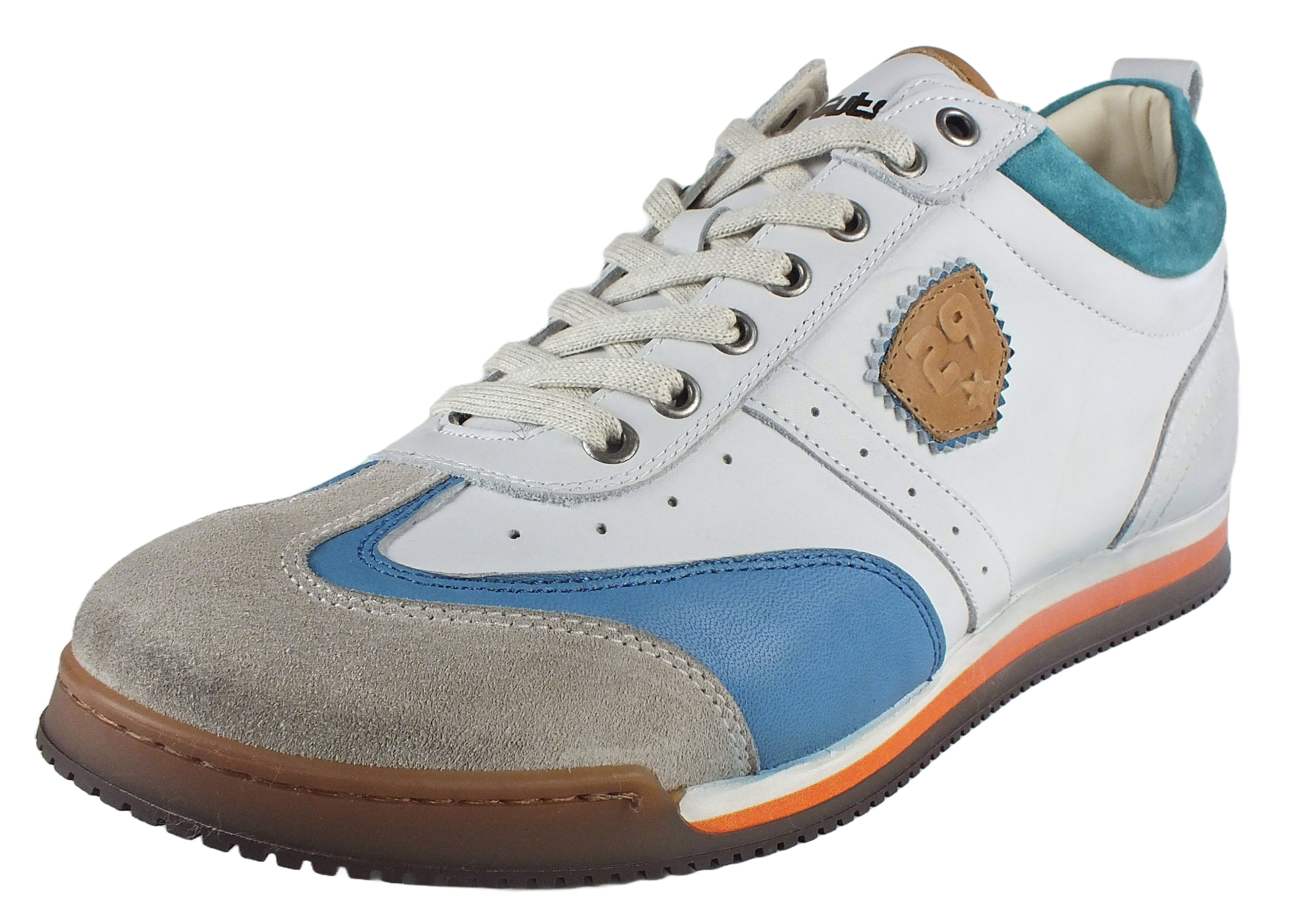 Kamo-Gutsu Herren Leder Halbschuhe Sneaker Wechselfussbett günstig online kaufen