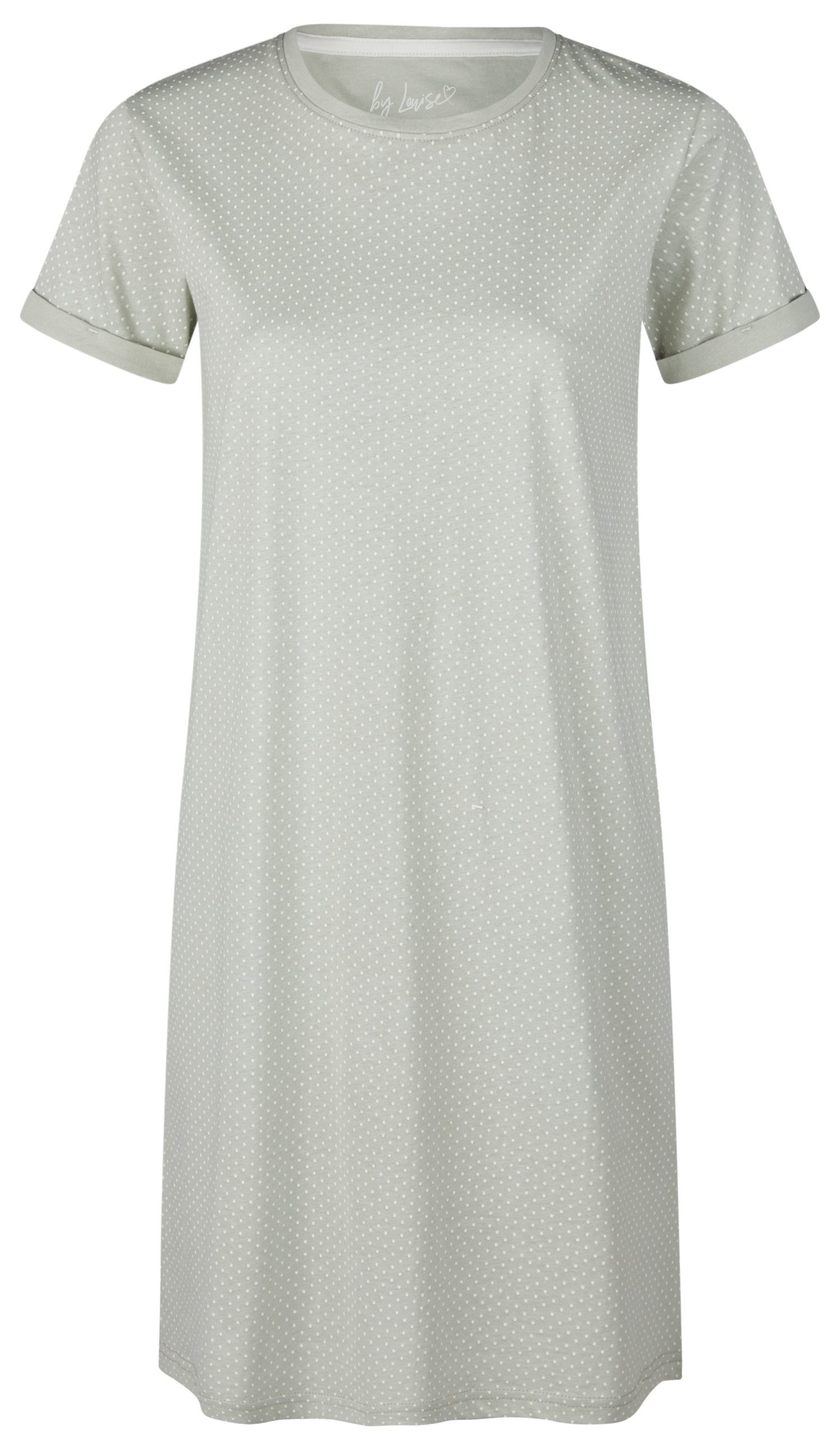Nachthemd Damen Schlafshirt mit kurzem Arm