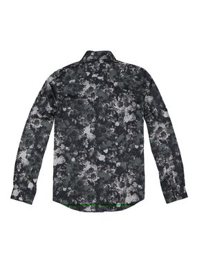 emilio adani Langarmhemd Langarm-Hemd aus nachhaltiger Baumwolle