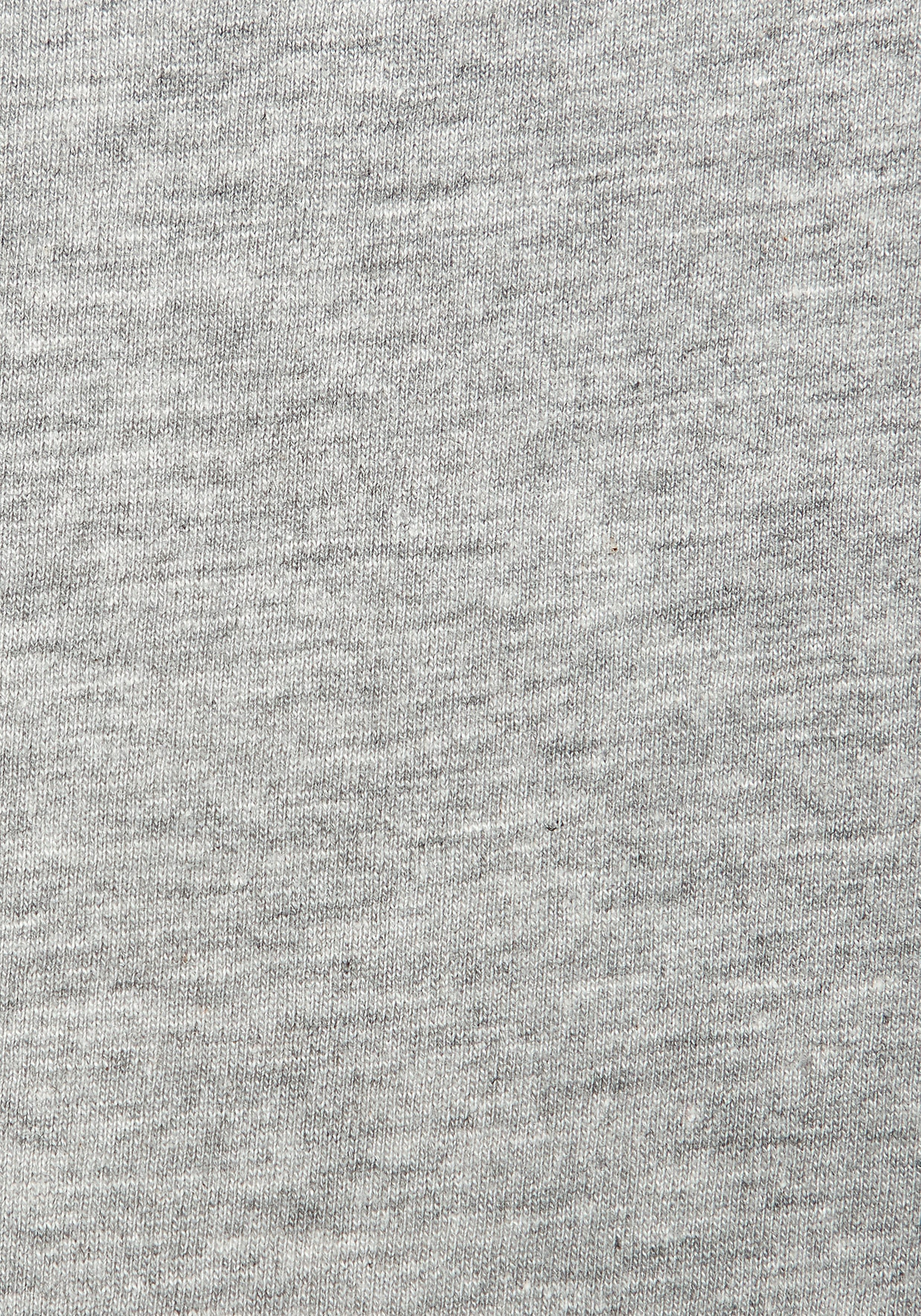 LASCANA T-Shirt mit süßer Herz-Stickerei, Kurzarmshirt aus Baumwolle, Muttertag