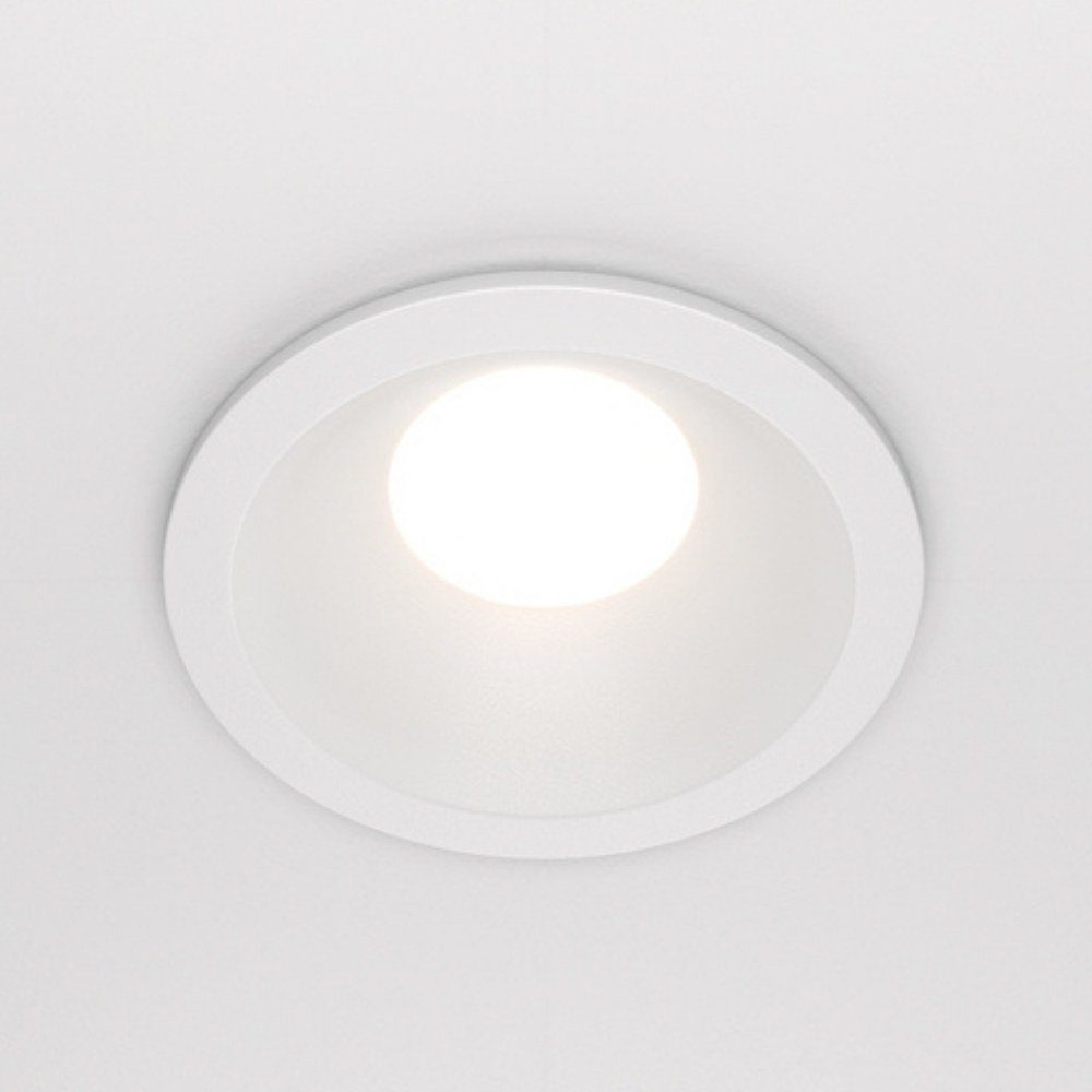 click-licht Einbauleuchte Deckeneinbaustrahler Zoom in Weiß GU10 IP65 rund, keine Angabe, Leuchtmittel enthalten: Nein, warmweiss, Einbaustrahler, Einbauleuchte | Kinderlampen