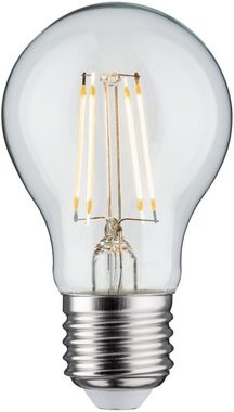 Paulmann LED-Leuchtmittel 4er Pack 4,5W E27 3step dimmbar klar, E27, 4 St., Warmweiß
