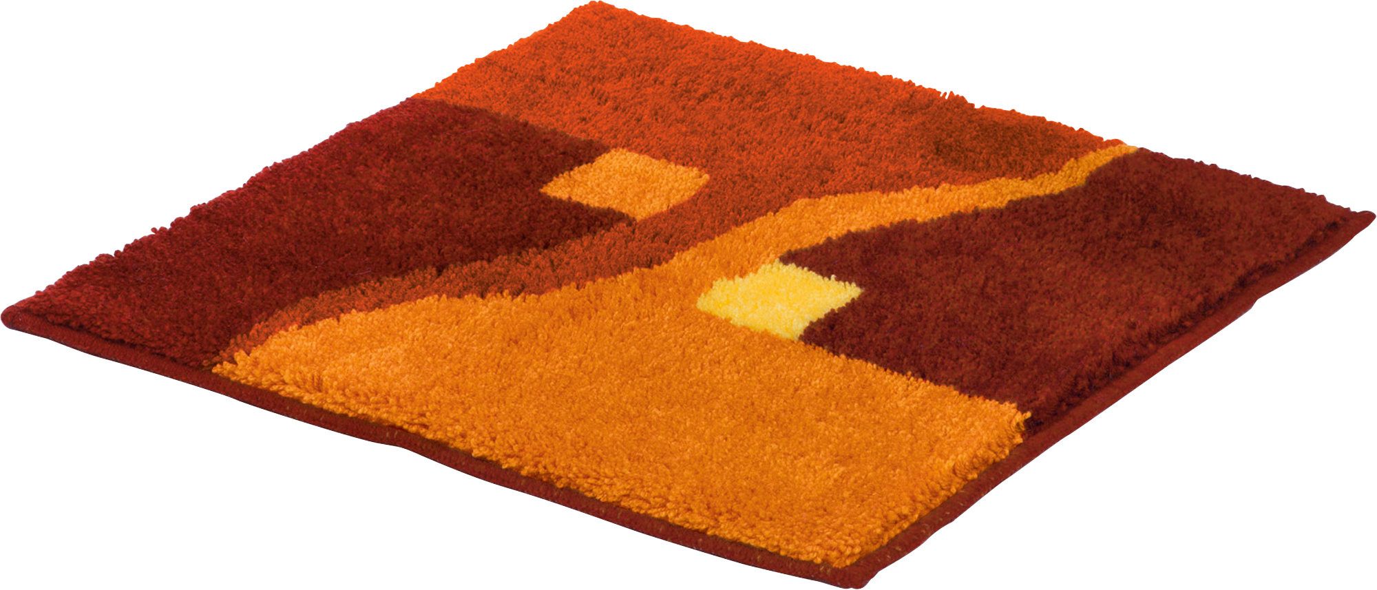 Erwin Müller Badematte WC-Vorlage "Athen", Höhe 20 mm, eckig, Grafik