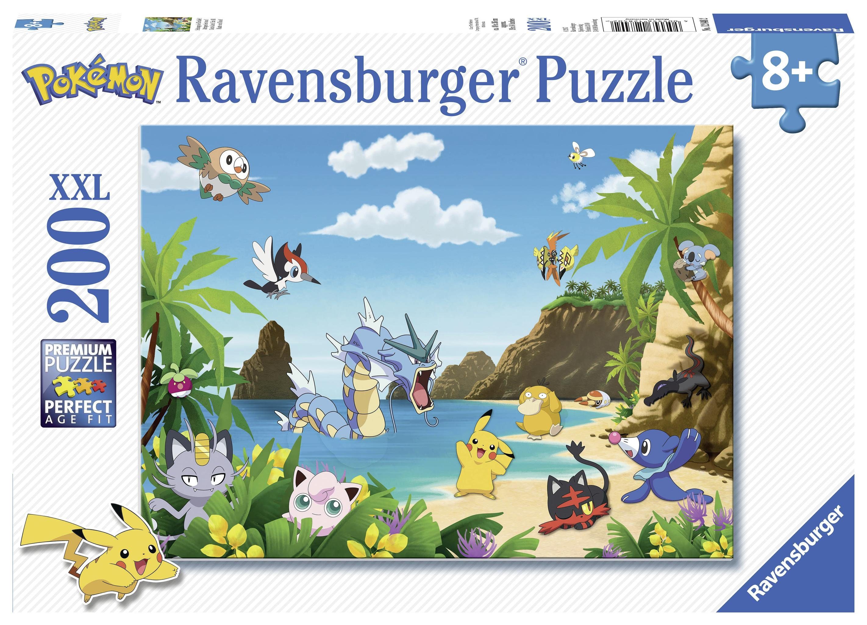 Ravensburger Puzzle Kinderpuzzle 200 XXL Teile - Pokémon - Schnapp sie dir günstig online kaufen