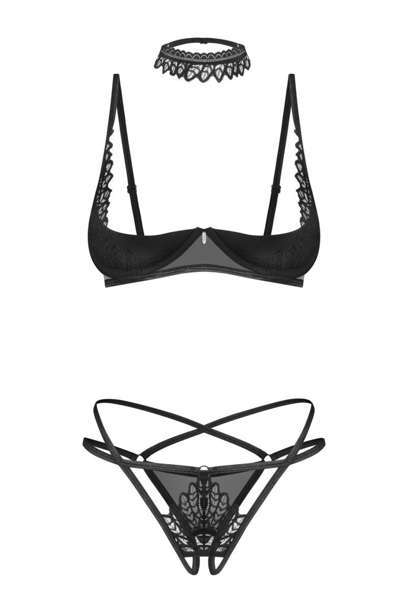 Obsessive Set: Soft-BH in schwarz - XS/S